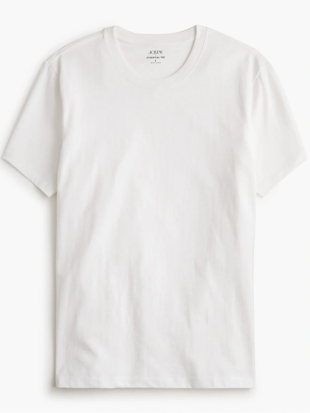 NWT J. Crew Essential Tee White Size Large